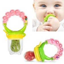 Baby Feeding Dummy Nibbles Fresh Food Fruit Feeder Weaning Nutrition Pacifier UK