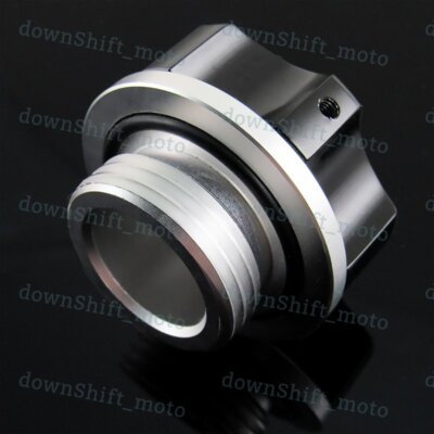 Silver Middle Finger Oil Cap Cover - CNC Aluminum Replacement For Toyota Screw-in Oil Filter Caps - View #10