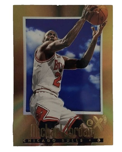 1996-97 Fleer 23KT Gold MICHAEL JORDAN '86 Rookie Card—WCG/10 GEM