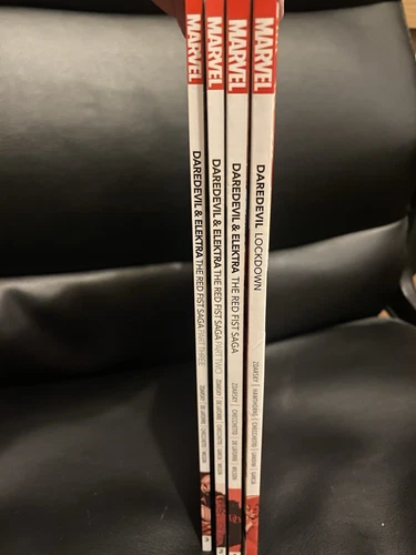 Daredevil lockdown, & Red Fist Saga Vols 1-3 TPBs