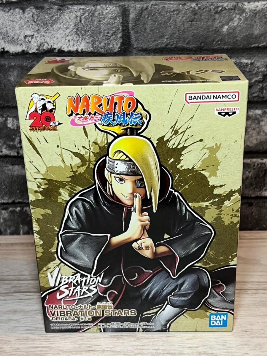 Figurine Deidara Vibration Stars VS Sasuke Uchiha Banpresto Naruto