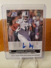 Connor Heyward 2022 Leaf Pro Set Football RC Auto Pittsburgh Steelers PSA-CH2