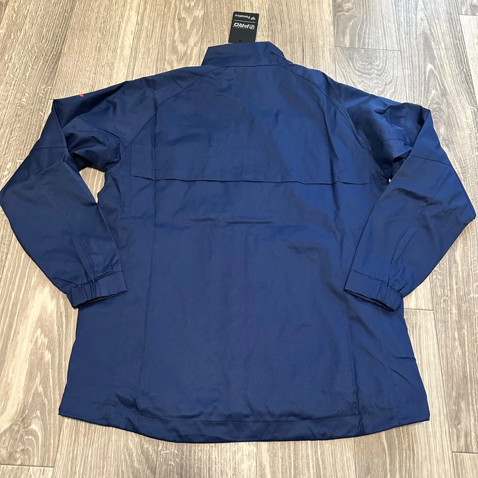 Jaqueta Washington Capitals Fanatics autêntica profissional vestiário pista raglan com zíper - Imagem 4 de 4