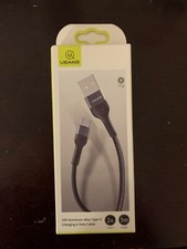Aluminum alloy Type-C charging and data cable...
