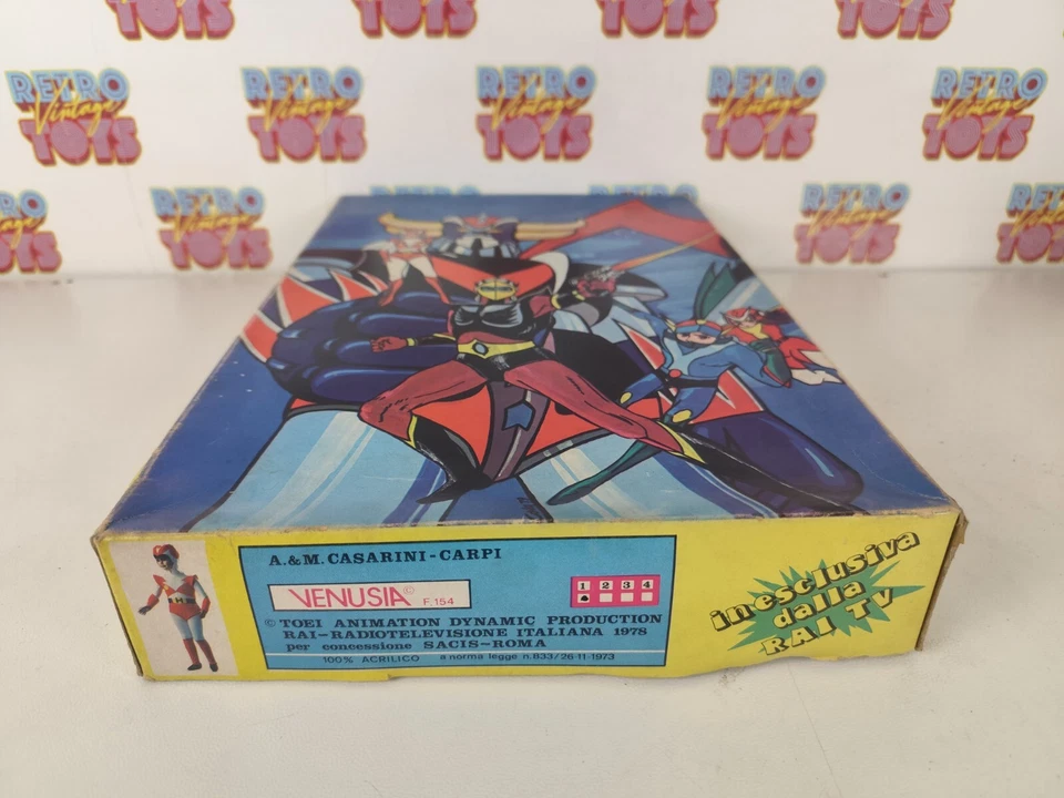 ATLAS UFO ROBOT GOLDRAKE CARNEVALE VENUSIA 1978 TAGLIA 1 NEW COSTUME HALLOWEEN Foto 2 de 4