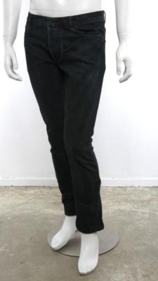 NICOLAS ANDREAS TARALIS Mens Dark Wash Denim Slim Straight Leg 