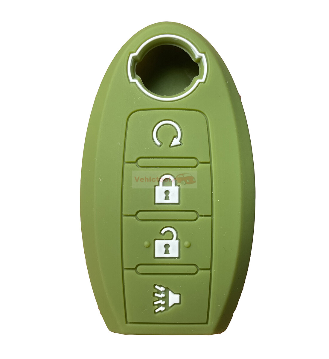 Funda De Silicona Para Llavero Sin Llave, Compatible Con Nissan Armada Frontier Pathfinder Juke Leaf Murano Quest Rogue Sentra Titan Versa Xterra