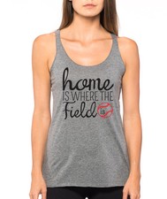 HOME is WHERE the FIELD IS cute baseball softball little league Women's Tank Top
