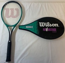 WILSON ADVANTAGE tennis racquet with cover High Beam Series, midsize, 95 sq. in.