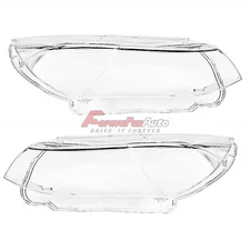 Left Right Headlight Lens Cover For 10-13 BMW 3 Series E92 E93 Coupe Convertible