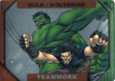 Marvel Recharge CCG - Inaugural - Hulk / Wolverine #228 Foil