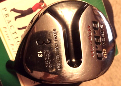 Royal Collection Sonartec Super CV B.B.D Type-H 3 Wood 13  RH HEAD *PRISTINE*VGC