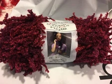 CRANBERRIES FIZZLE CRAFTS FIBER TASSEL KNITTING CROCHET DESIGNER YARN 100G