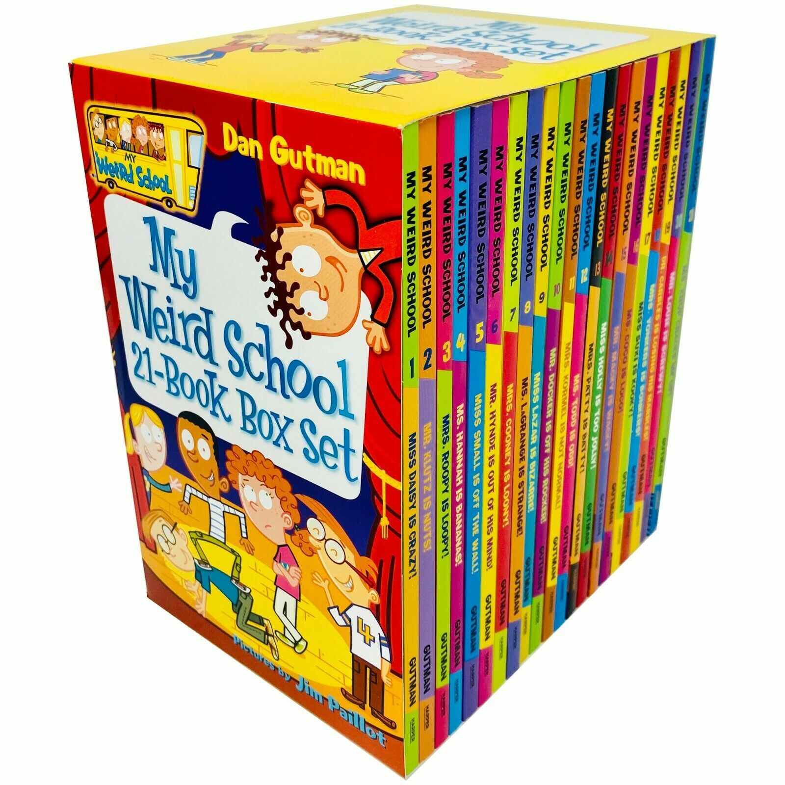 My Weird School 21 Books Box Set Collection by Dan Gutman NEW