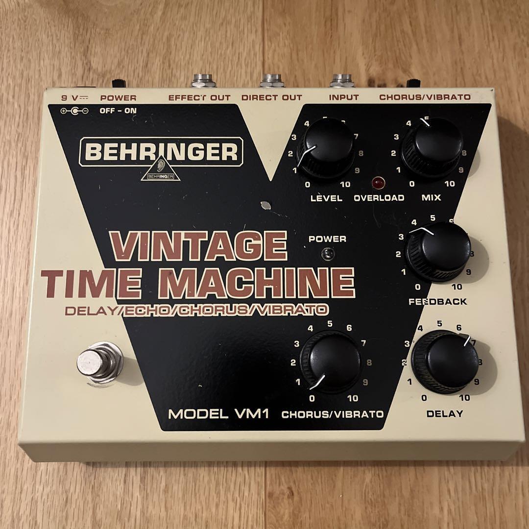 Behringer Vintage Time Machine VM1 Vibrato Guitar Effect Pedal for 