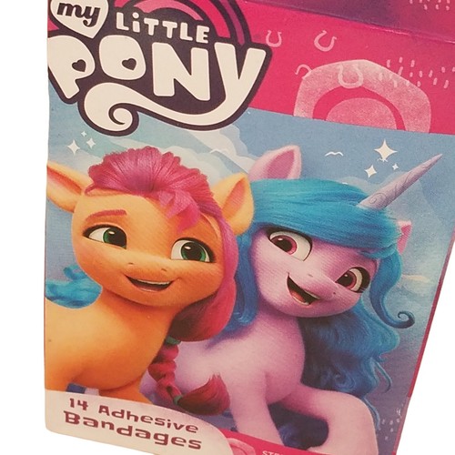 Hasbro MY LITTLE PONY Sterile Adhesive Bandages 14 Count Assorted Designs DAMAGE - Picture 13 of 24