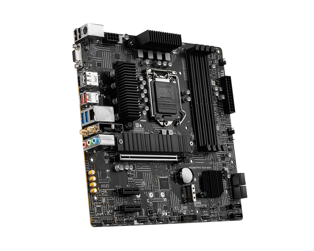 MSI B560M PRO-VDH WIFI Motherboard LGA1200 DDR4 Micro ATX