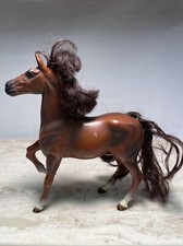 Vintage Kid Kore Plastic Toy Horse Prancing Bay Brown Kid Kore, China