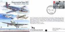EJA 4 Supermarine Type 392 Attacker RAF flown cover