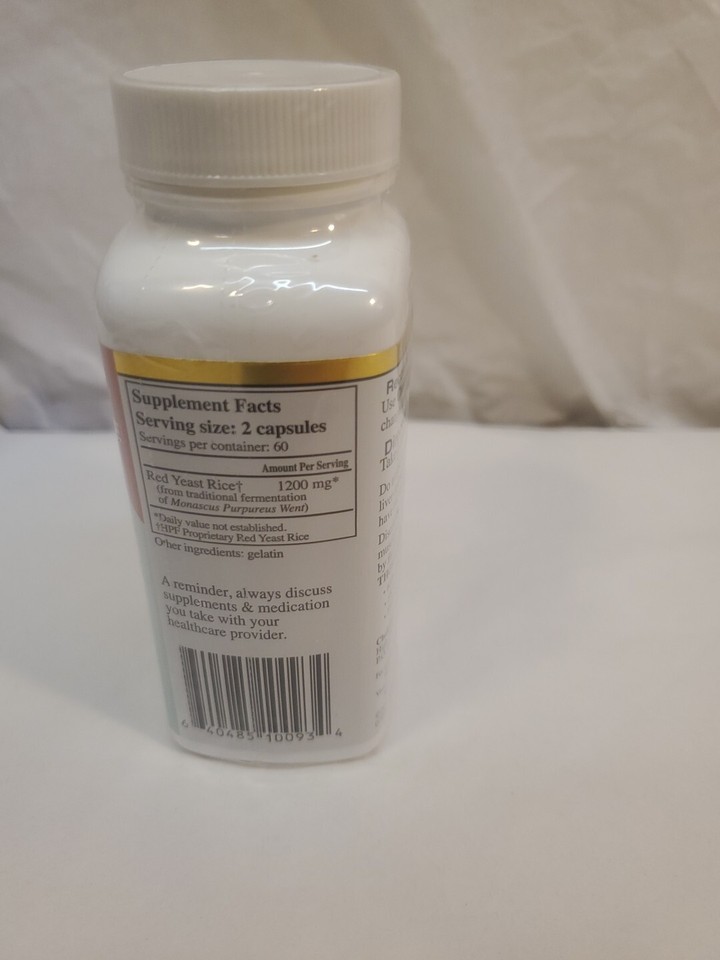 HPF Red Yeast Rice Cholastene Cholesterol Management 120 Caps