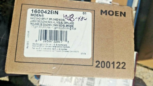 Moen 160042bn Handbrause – Gebürstetes Nickel, 4 Funktionen, 10,2 Cm Durchmesser