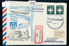 97396) GDR Zeppelin landing trip Leipzig-Eisenberg, So-Kte Reco 1988 MeF > CH