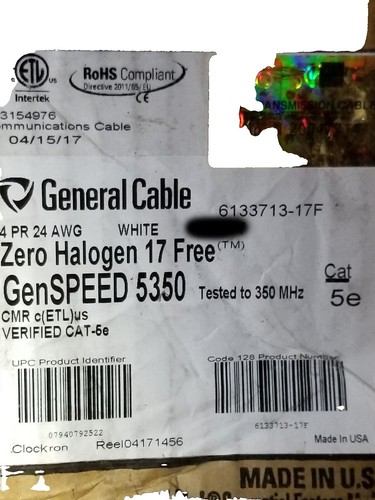 Wirepath Cat 6 550MHz Unshielded Riser Wire - 1000 ft. Nest in Box Wirepath Cat 6 550MHz Unshielded Riser Wire - 1000 ft. Nest in Box