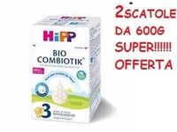 Hipp Bio Combiotic 3 - Latte Di Crescita 600 G Offerta!!!! 2 Scatole