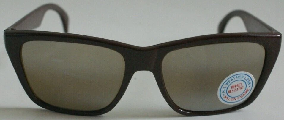 NWT TruVintage Racer Sports/ski outdoors style All Weather Glass lens Sunglasses - Image 3 of 4