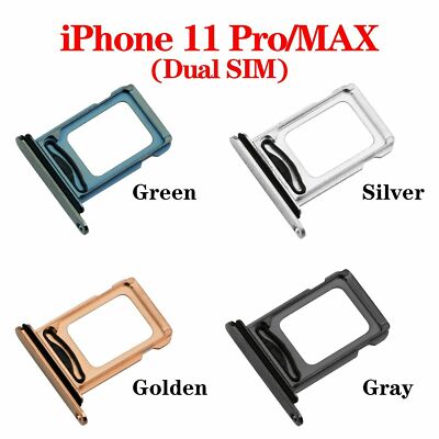 New Dual Sim Card Holder Tray Nano Waterproof For iPhone 11 12 Pro Max XR X Xs