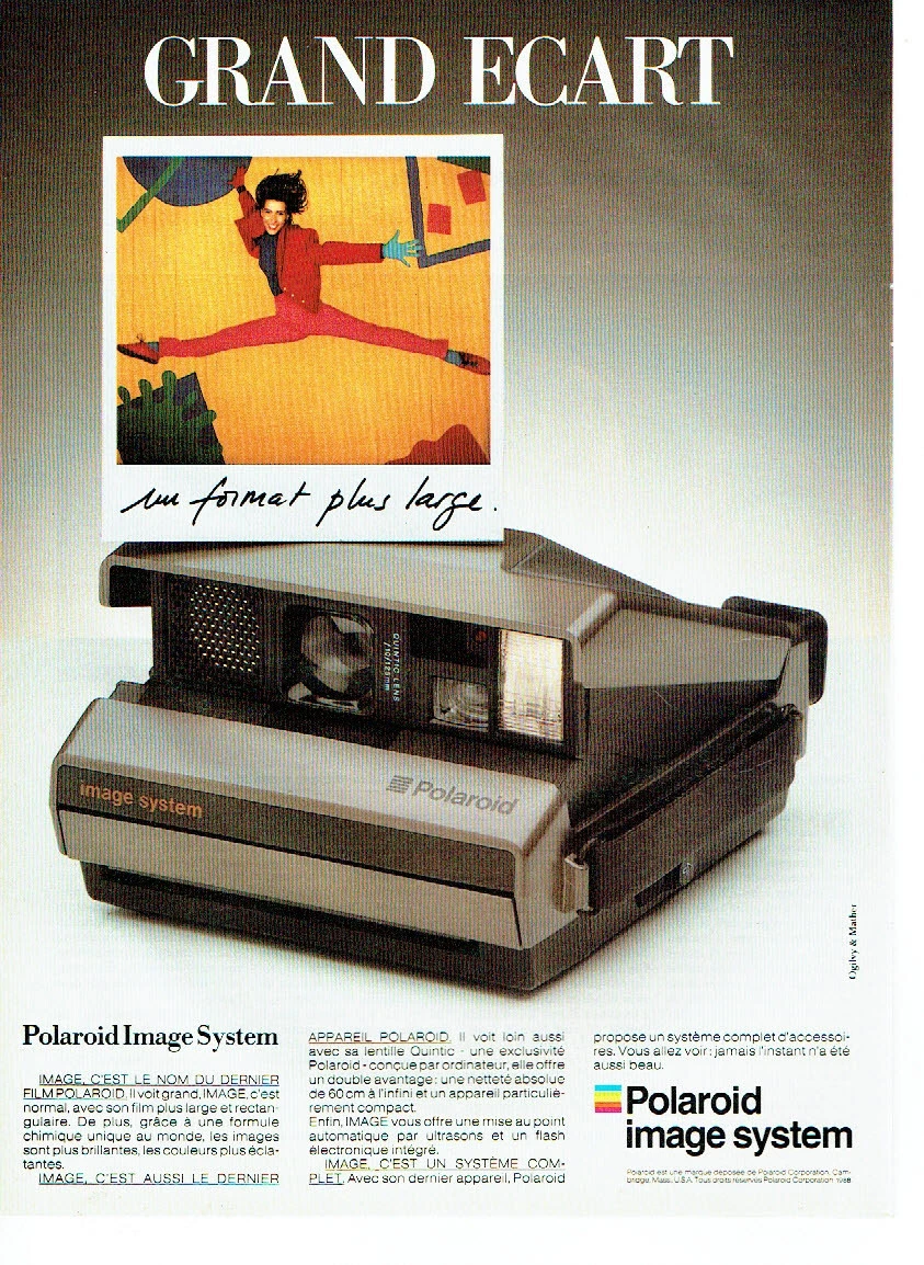 Kit Appareil Photo Argentique Vintage Polaroid Image System - En Boîte