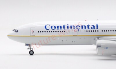 Inflight 1:200 コンチネンタル航空 B777-200 N78001 www.JetCollector.com: Continental Airlines B777-200ER w/stand