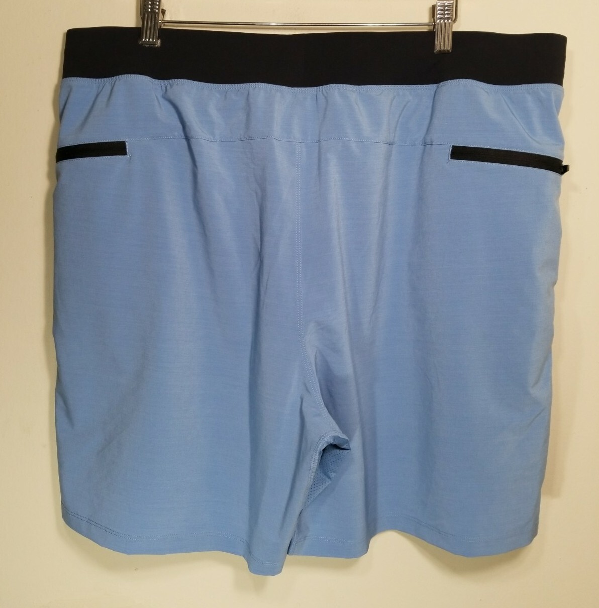 Fabletics Blue Zip Pockets Lined Stretch Athletic… - image 2