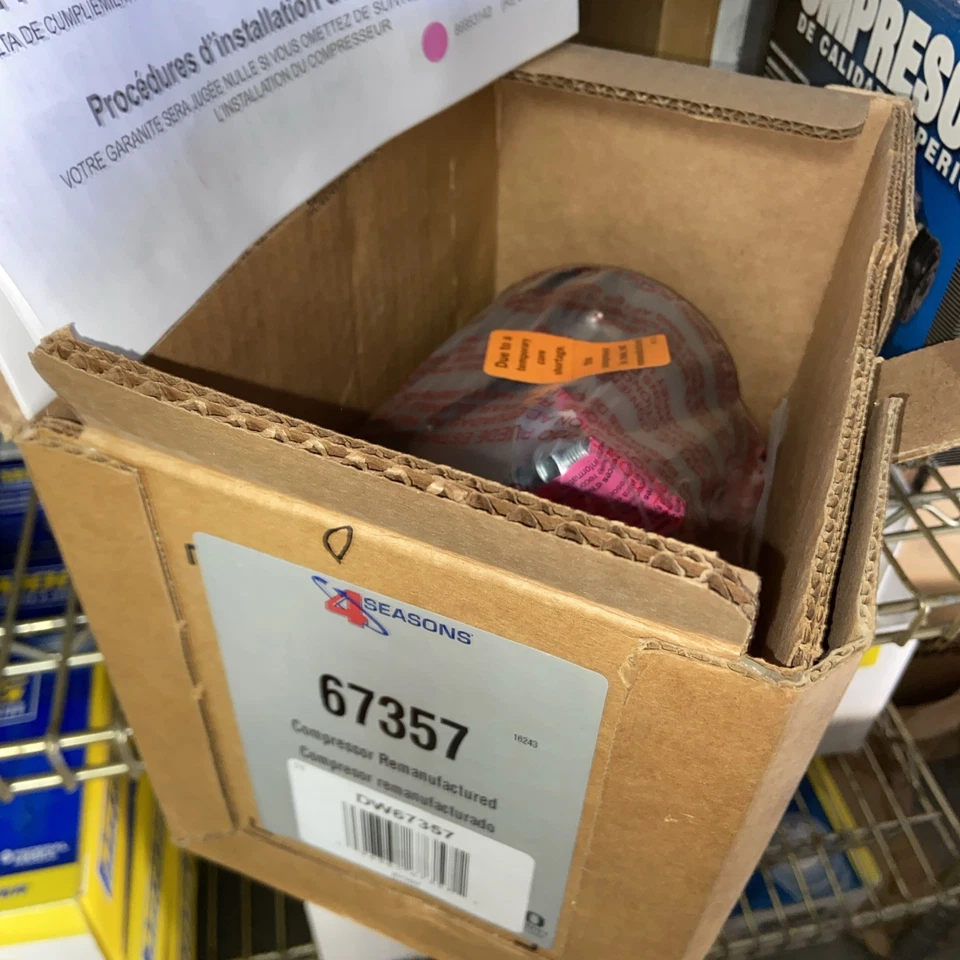 Compresor de aire acondicionado 67357 NUEVO por 4 estaciones se adapta a Aspen Commander Durango 3.7 4.7 Foto 3 de 3