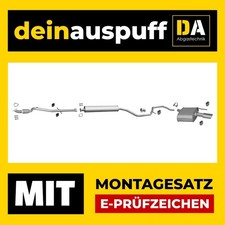 Auspuffanlage für Opel Insignia A 1.8 Auspuff H653