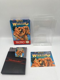 Juego Nintendo NES Tecmo World Wrestling CIB Completo En Caja 