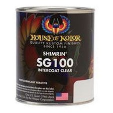 House Of Kolor C2c-sg100-q01 Sg100 Intercoat Clear 1 Quart Can 21 Mix
