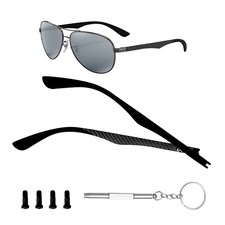Temple Arms Replacement For RB8313 Sungalsses Eyeglasses Carbon Fiber 8313M