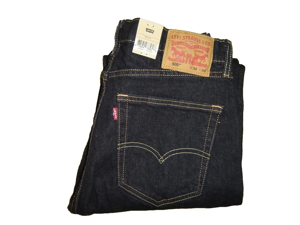 LEVI'S 505 66前期 W32 NWT Levi's 505 jeans 32 x 30 Regular Fit Retail $80 Style # 00505