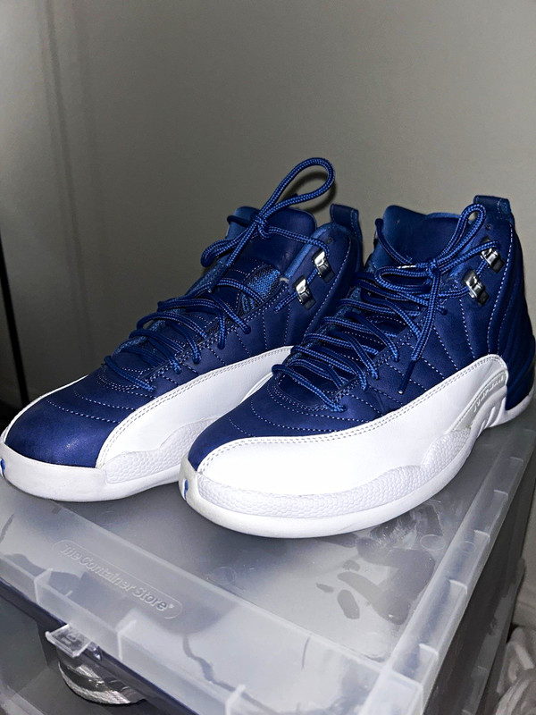 Jordan Air Jordan 12 Retro Indigo 2020 Stone Blue/Legend Blue 130690-404