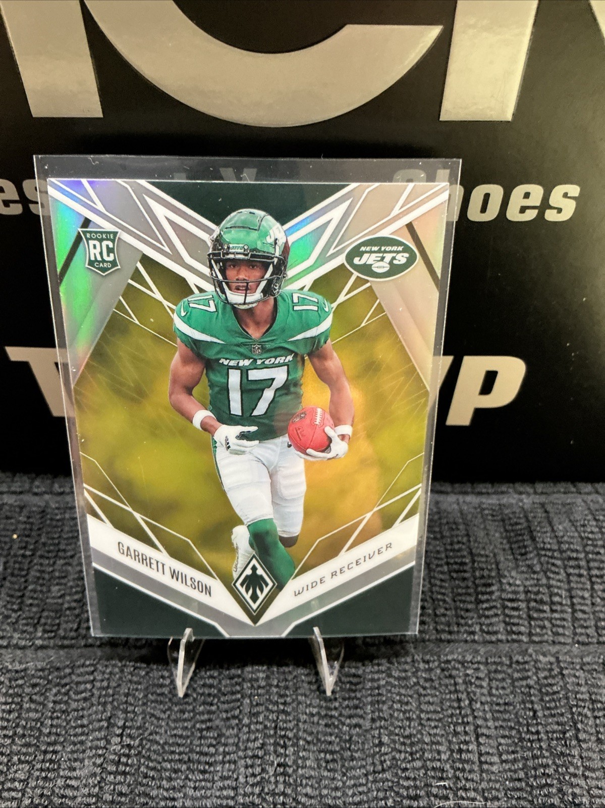 2022 Panini Phoenix - Rookies Garrett Wilson #106 Yellow /75 (RC)