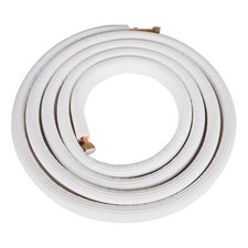 16 Feet White Install Kit For Mini Split Heat Pump Systems 1/4 In - 3/8 In Dia.