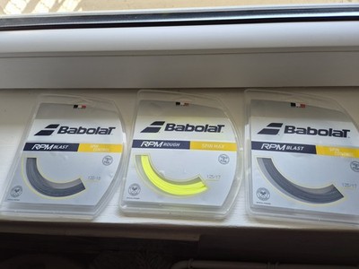 2x babolat rpm blast und 1x rpm rough Tennis Bespannung 