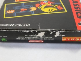 PAC-MAN NES CLASSICS NINTENDO GAMEBOY ADVANCE (GBA) NEU6 (COMPLETE - GOOD CONDIT