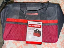 Craftsman 13" Large Mouth Pockets Durable Tool Bag  37535