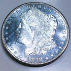 1878-S Morgan Silver Dollar Beautiful Gem Uncirculated Coin Semi Proof Like