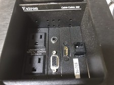 EXTRON CABLE CUBBY 300 OUTLETS LOADED MUST SEE FREE SHIP