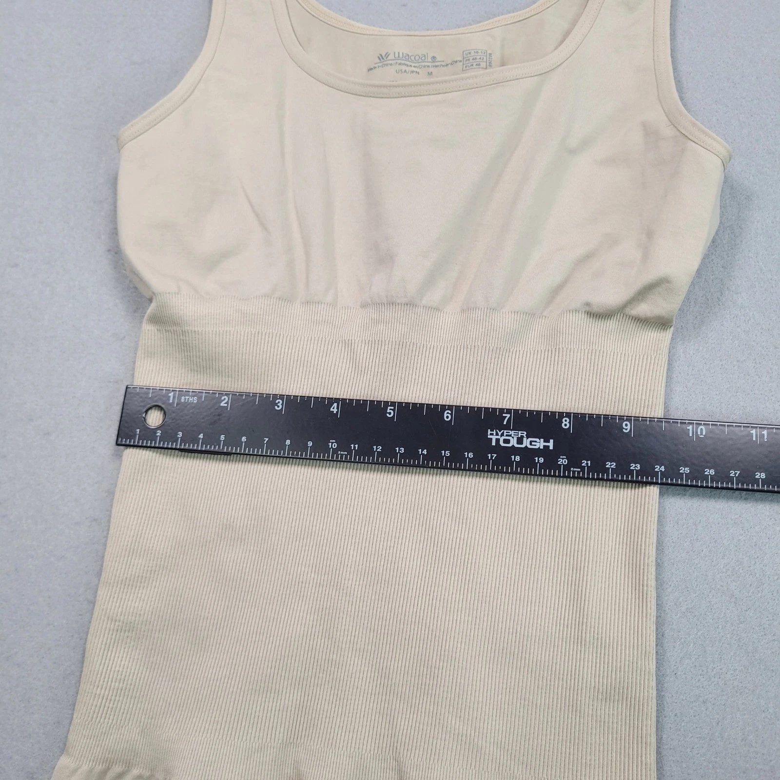 Wacoal Womens Beyond Naked Shapewear Tank Top Camisole Beige Medium 802260 image 3