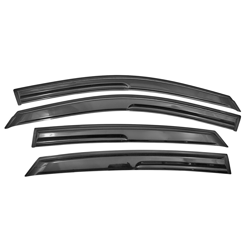 For Honda Accord 2018-2022 Window Deflectors Visors Rain Guards JDM Mugen Style