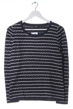 KOOKAI Pull ras du cou Dames Pull T EU 38 bleu-blanc style décontracté